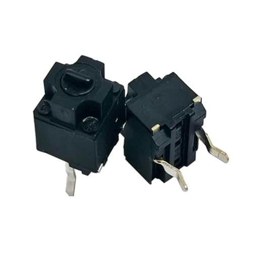 10 piezas Spuare Micro Switch Button EVQP0G07K IE4.0 Black Spots 6x6x7.4mm 2 pies