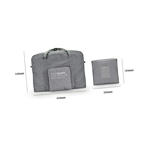 Garment Duffle Bag Rolling Suitcase Compatibility Compact Foldable Trolley Pouch4