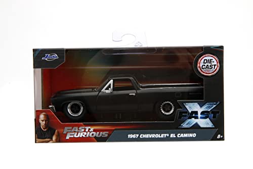 Fast & Furious Fast X 1:32 1967 Chevrolet El Camino Die-Cast Car, Toys for Kids and Adults, Multicolor - Image 2