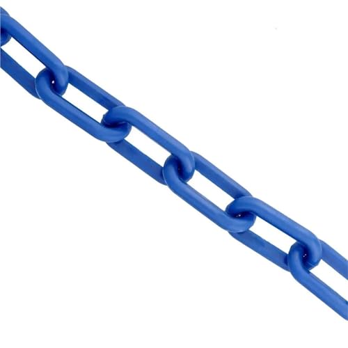 Chaîne d'Halloween en plastique bleu 30mm pour éviter les débordements de foule