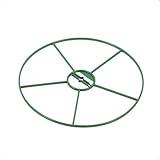 Staudenhalter 3er-Set (Rund, Kunststoff) in Grün, Durchmesser: 30 cm, Pflanzenstützen, Staudenstützen, Pflanzenringe, Rankhilfen, Blumenstütze, Pflanzenhalter