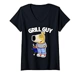 Photo Gallery donna chill guy meme funny grill guy grillwurst grillchef grill maglietta con collo a v Photo Gallery donna chill guy meme funny grill guy grillwurst grillchef grill maglietta con collo a v