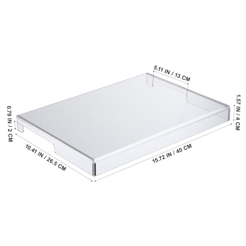 Protector acrílico de teclado portátil transparente e impermeable para gaming y oficina 2