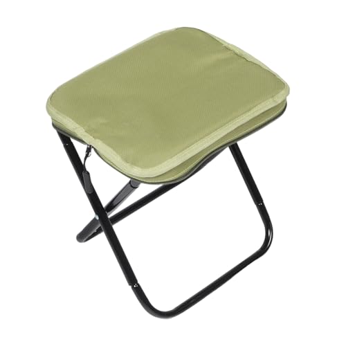 Hemoton Folding Camping Stool Portable Outdoor Chair with Integrated Pen Bag Lightweight Design for Quick Setup for Fishing Travel Picnics and Outdoor Activities