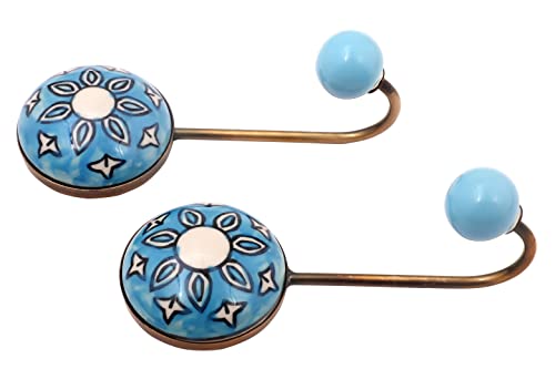 Nacnic Juego de 2 colgadores de cerámica