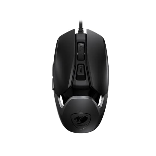COUGAR Mouse óptico para jogos AIRBLADER USB, Preto