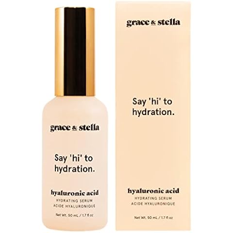 Hyaluronic Acid Serum (1.7oz) - Vegan - Hyaluronic Acid Serum For Face, Acido Hialuronico to Hydrate and Remove Fine Lines + Wrinkles, Boost Collagen Cover