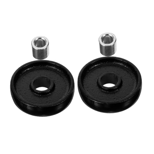 HAWILLOSCH 2Pcs Hydraulic Jack Wheel Replacement for Jack Durable Bearing Wheels for Utility Trailers Smooth Operation Easy Installation Ensures Stability and Balance