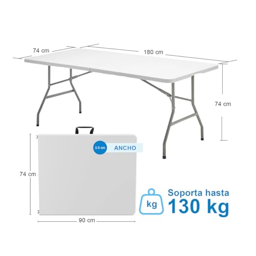 Opiniones y reviews de Mesa plegable 1.8 listamos los 10 mejores. 23 Imagen adicional