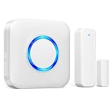 Door Chime, Satisure Wireless Sensor Alarm for Home...