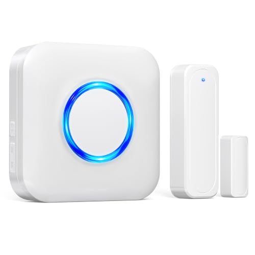 Door Chime, Satisure Wireless Sensor Alarm for Home...