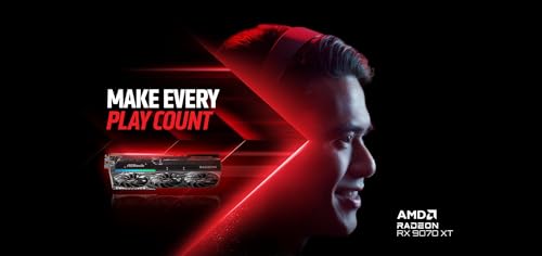 Image of ASRock Radeon RX 9070 XT Challenger 16GB OC Graphics Card - AMD RDNA 4 Architecture, 2970 MHz Boost Clock, 16GB GDDR6, PCIe 5.0, DisplayPort 2.1a, HDMI 2.1b, Triple Fan Cooling 800W