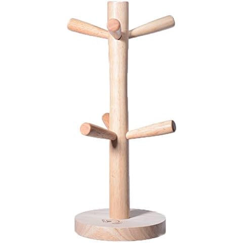 Soporte de madera para tazas HAIBEIR Cover