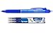 Pilot Frixion Einziehbarer 0,5 mm durch Wärme abwischbarer Mehrzweckstift und Minen-Set - Inklusive Stift und drei 5,0-mm-Minen. (Blau)