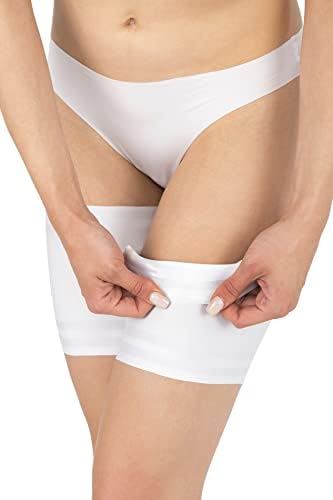 LORES Womens anti-chafing thigh bands prevent thigh rubbing satin protector