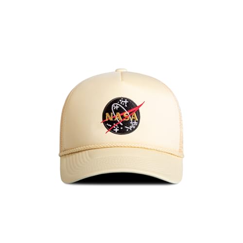 FIELD GRADE Skylab NASA Trucker Hats (US Alpha One Size Sand Foam - 50th Anniversary)