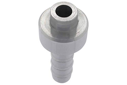 Ict Billet AN617-04 1/4 Inch Aluminum Weld Barb - Weldable Fitting Nipple .250 Inch Hose An617-04 thumb #3