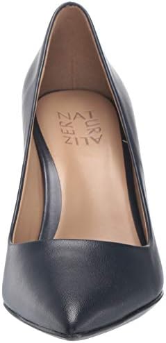 Naturalizer Womens Anna Pointed Toe High Heel Pumps,Inky Navy Leather,7.5 Wide | Image 1