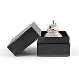 QINJLI Dibujos Animados de Star Wars Ab8 Robot Grinder, 3 Pieza Manual Molinillo de Especias y Vainilla Metal a Base de Plantas trituradora, Regalo for la Familia