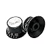 SAPHUE Plastic Top Hat Style 2 Volume and 2 Tone Speed Control Knobs Set for Gibson Les Paul Electric Guitar Replacement,Black