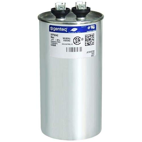 97F9042-55 uf MFD 440 Volt VAC - GE Round Run Capacitor Upgrade
