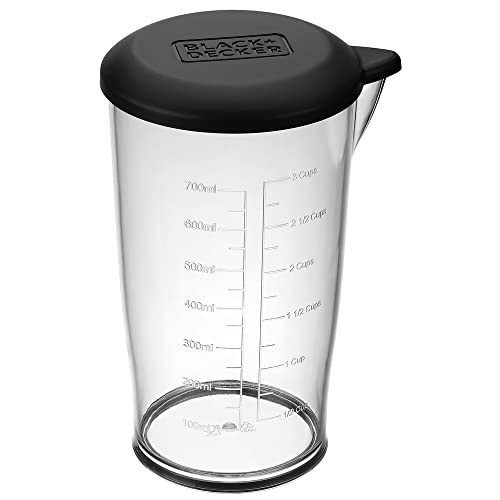 BLACK+DECKER Kitchen Wand Cordless Immersion Blender, 6 in 1 Multi Tool Set, Hand Blender with Charging Dock, Red (BCKM1016KS06) image 4