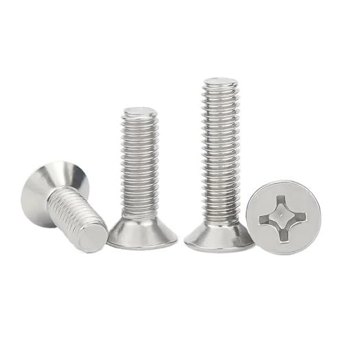 570Pcs 304 Stainless Steel Screw Cross Countersunk Machine Nut Set Screws M3/4/5 Furniture Bolt DIY Tool Kit