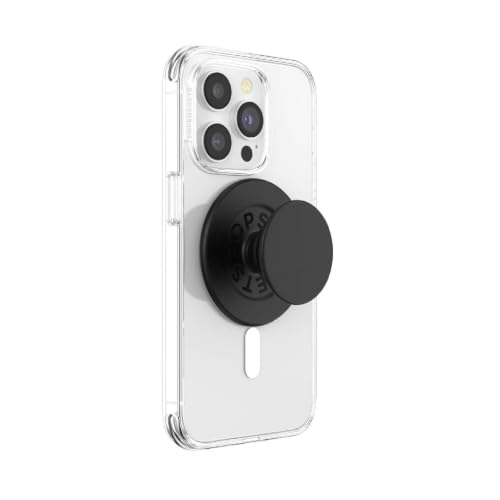 PopSockets Impugnatura MagSafe per Telefono, Supporto Magnetico- Nero