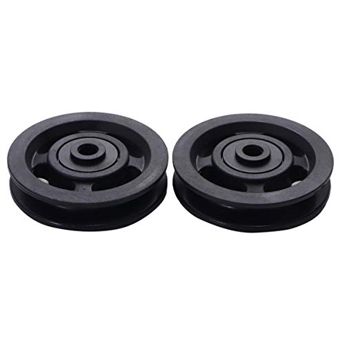 BESPORTBLE 5pcs Gym Pully Wheel Pulley Wheel Wearproof Pulley Fitness Equipment Part Gym Accessories Replacement Parts