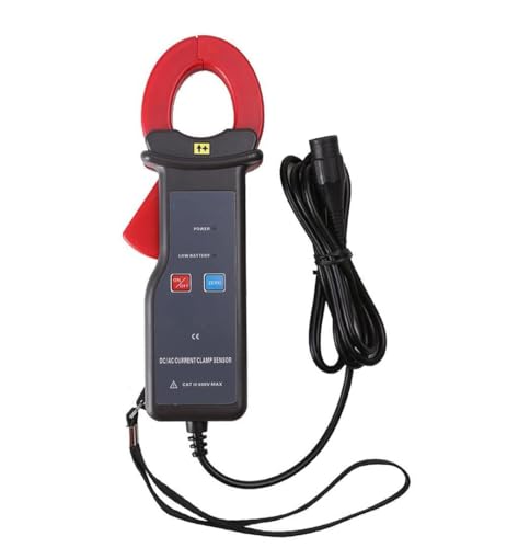 MeterTo Digital AC Current Clamp Meter Auto Range Ammeter Voltmeter Ohmmeter w/Capacitance & Frequency Tester, 6000 Counts