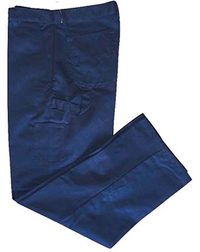 Men's Carpenter Work Pant, Regular, Big,Tall,Flat Front, 7 Pockets & Hammer Loop