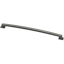 Liberty P34930-SI-C 12" Classic Edge Appliance Kitchen Cabinet Hardware Pull, Soft Iron