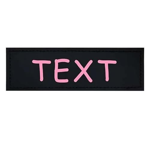 2個のPCSカスタム刻まれた犬ハーネスラベルステッカーパーソナライズされたK9ドッグ名中犬から大型犬用のカラフルなパターンラベル,a,11x3 Cm