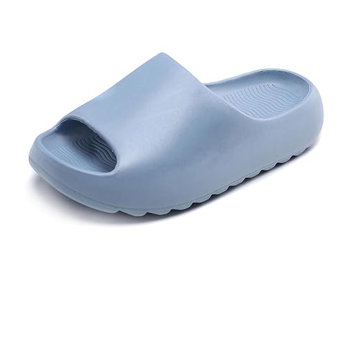 rosyclo Cloud Slippers for Women and Men, Recovery Slides Ultimate Comfort Lightweight Pillow Open Toe Thick Sole Shower Shoes House Indoor Outdoor Be