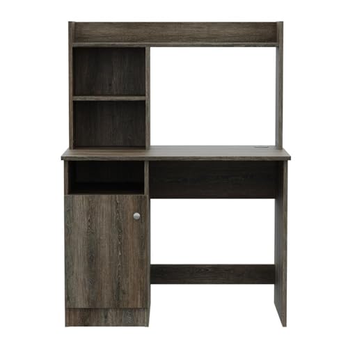 Wakefit Study Table | 1 Yr Warranty | Study Table with Book Shelf, Computer Table for Home Pc, Office Table for Home, Free Installation from Brand, Modern Wobble-Free & Durable Design (Sage - NO)