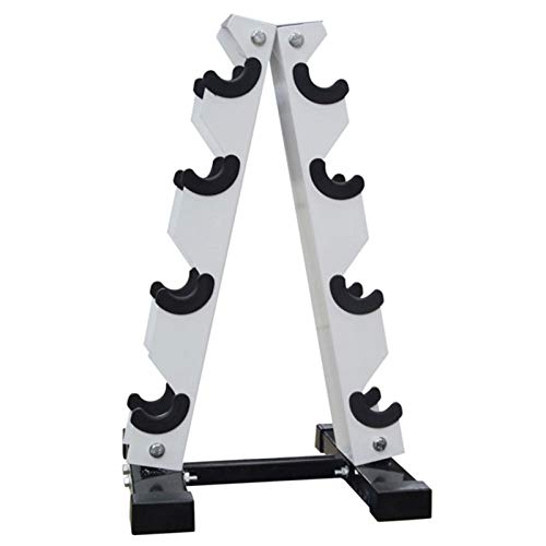 woyufen Dumbbell Stand, Compact Barbell Stand with Steel, 3/4 Tier Dumbbell Stand Only Hand Weight Tower Stand for Compact A-Frame Home Gym