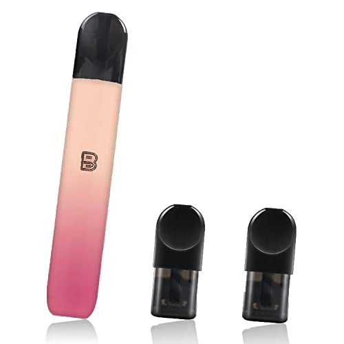 ECOCCO 電子タバコ VAPE RL Infinity 2 PRO2 phantom 対応 バッテリー 本体 べイプ RL互換 スターターキット 大容量バッテリー 爆煙 450mAh Type-C充電USBケーブル付き POD加熱式タバコ (ピンク)