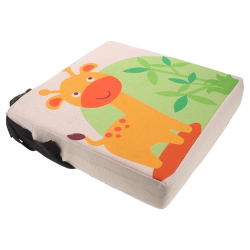 Facile da pulire: il seggiolino rialzato per sedia da pranzo è facile da pulire, consentendo di rimuovere rapidamente briciole o macchie di cibo, mantenendo la sedia igienica, cuscino rialzato per sedia da pranzo per , seggiolino rialzato