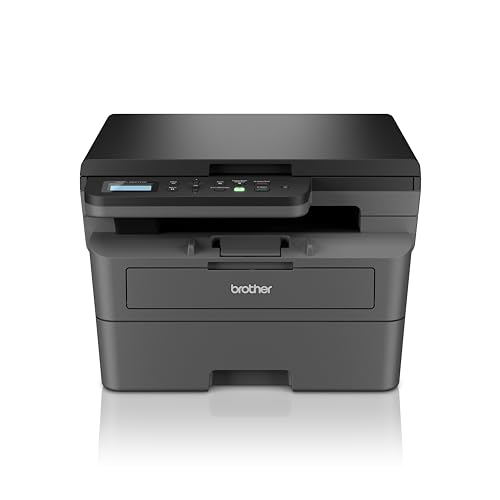 Brother imprimante Multifonction 3 en 1 Laser Monochrome WiFi A4 DCP-L2627DWE + 1 Toner Noir TN2510