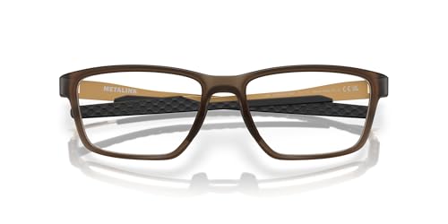 Image of Oakley Men's Ox8153 Metalink Rectangular Prescription Eyeglass Frames