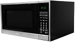 Danby DBMW1361ABSS Micro-ondes multifonction de comptoir de 1,3 pi³ avec friteuse à air et four à convection, 1000W, préréglages de cuisson automatiques, cuisson express, décongélation automatique, verrouillage enfant, acier inoxydable