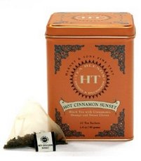 Harney and Sons Fine Teas Hot Cinnamon Sunset (4 x 20 Bag)