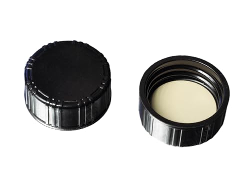 PYREX Reusable Phenolic GPI 24-410 Threaded Screw Cap w/PTFE Liner 9998-241 (Pack of 12)