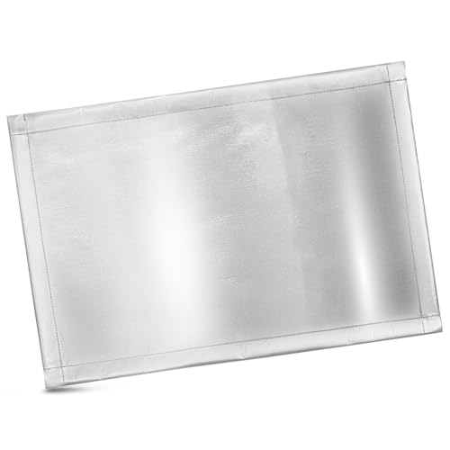 WISEPRO 焚き火専用遮熱シート アルミ熱反射シート 熱の拡散を防ぐ アルミ素材 アウトドア キャンプ BBQ 焚き火台用 芝生 焦げ防止