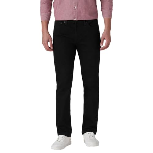 Image of Levi's Men's 511 Black Slim Fit Mid Rise Jeans