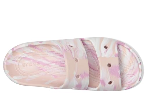Crocs Unisex-Adult Classic Marbled Sandals Slide2