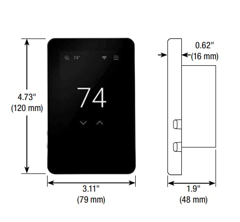 Smart WiFi Thermostat with Remote Sensors