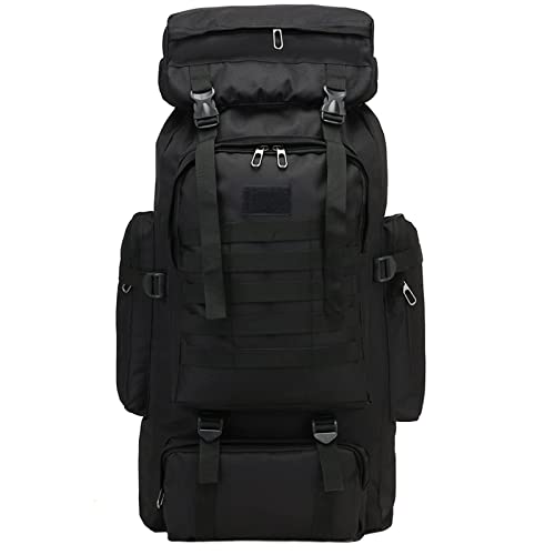 Jewlri 70L Sac à dos Tactique Militaire Sac Grande Capacité Sac d'urgence Randonnée Camping Trekking Sac à dos de chasse