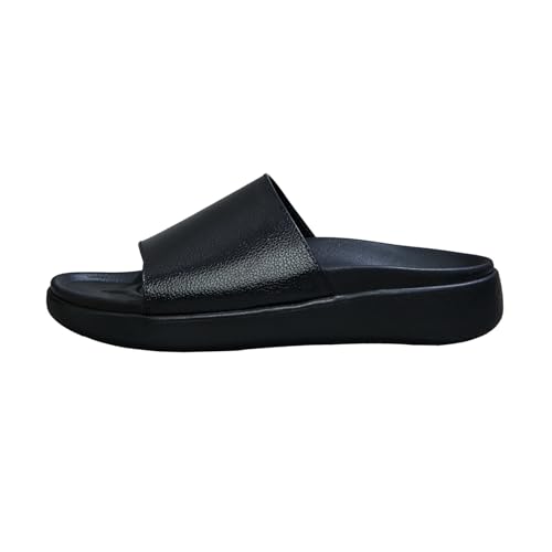 Image of Neeman's PureWhoosh Slides for Men | Lightweight Slip-On with Cushioned Footbed & Arch Support | Soft Strap, Grippy Sole & All-Day Comfort