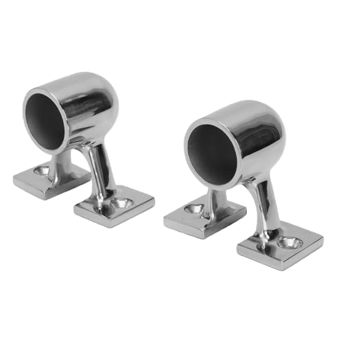 Hardware duradero de acero inoxidable Cosiki con base angular para pasamanos de barcos 6
